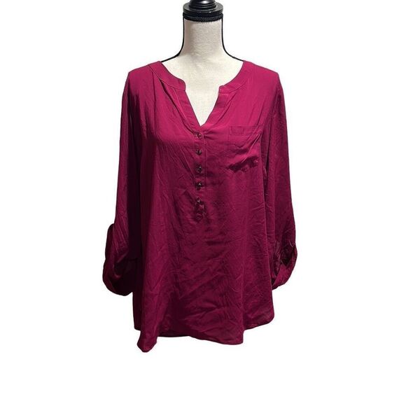 PLUS SIZE NWT Torrid challis pullover tunic - Picture 1 of 4